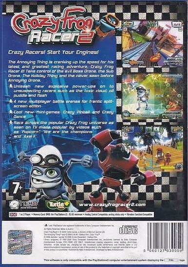 Crazy Frog Racer 2 - PS2 (B Grade) (Genbrug)